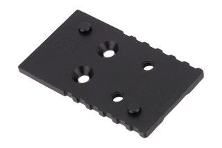 GLOCK OEM MOS 08 Gen 5 45 ACP/10mm Adapter Plate Fits Leupold Footprint and is made of steel.